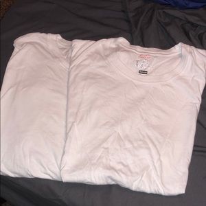 2 Hanes/Supreme Shirts